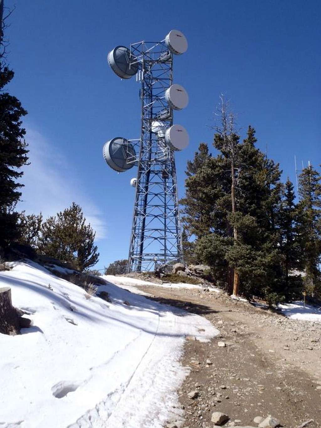 Summit relay tower