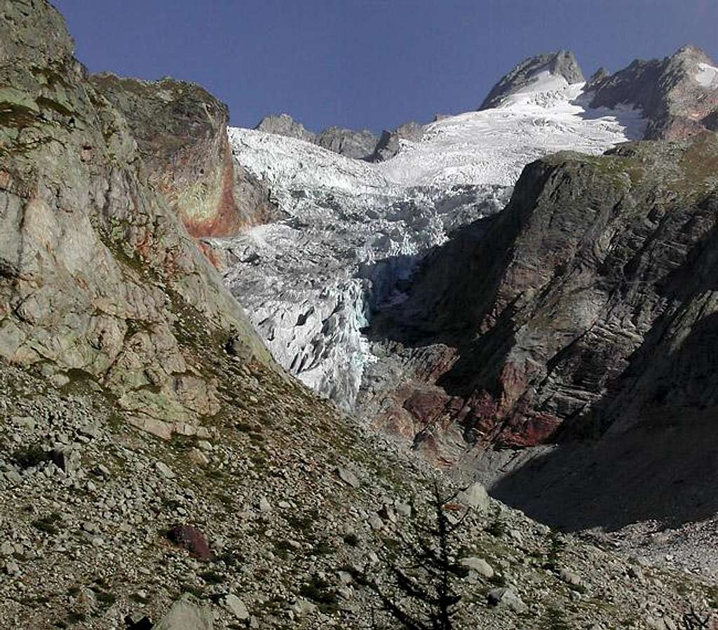 Serouacs of the Prè-de-Bar glacier