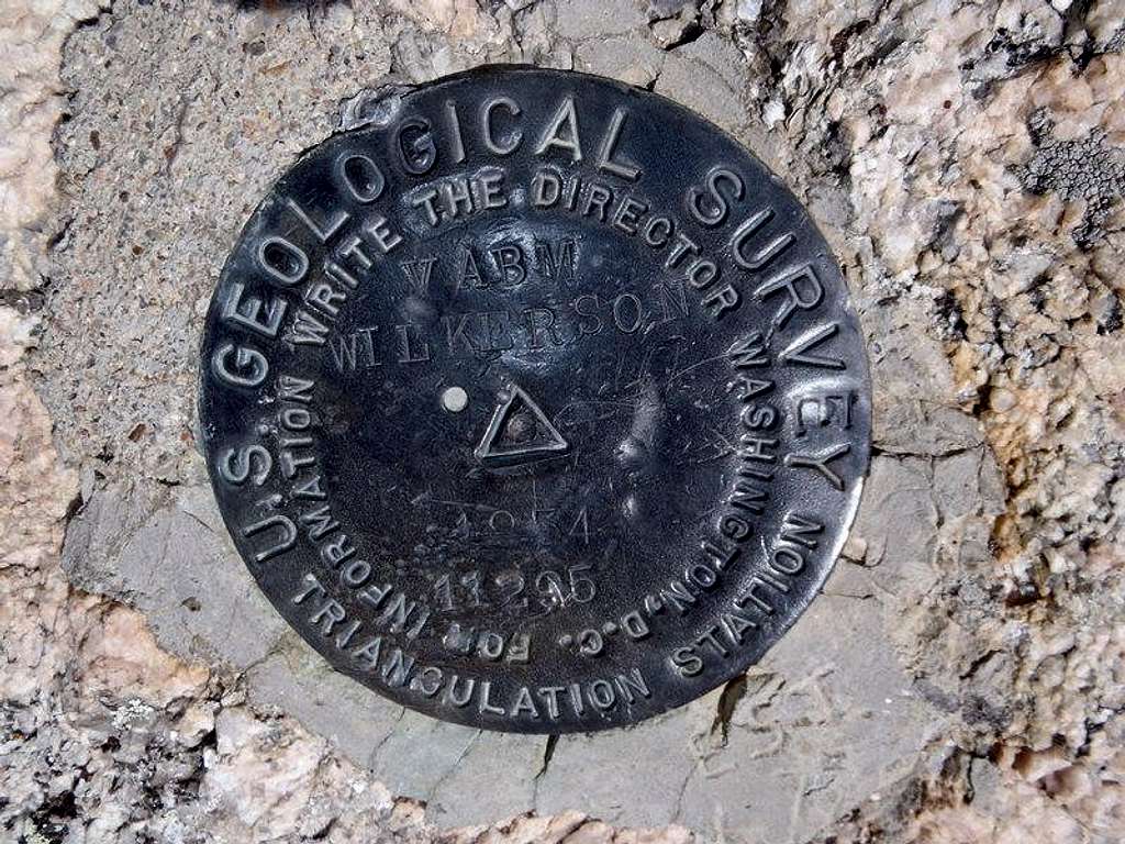 USGS Summit Marker