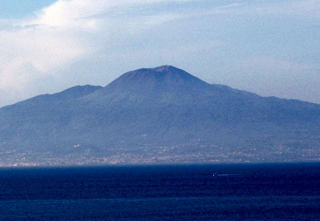 Vesuvius From Sorrento