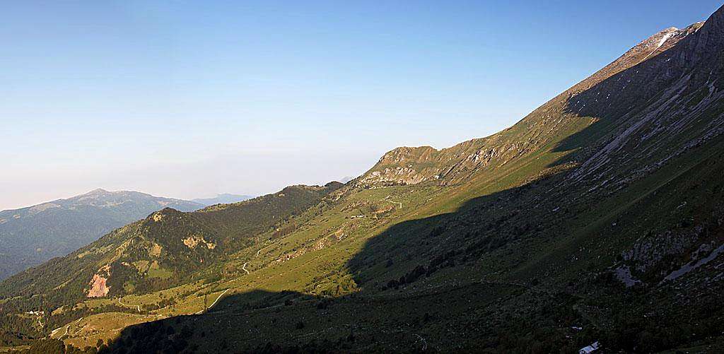 The southern slopes of Krn