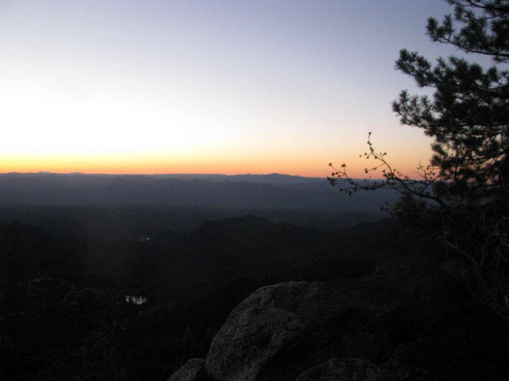 A brilliant Arizona sunrise