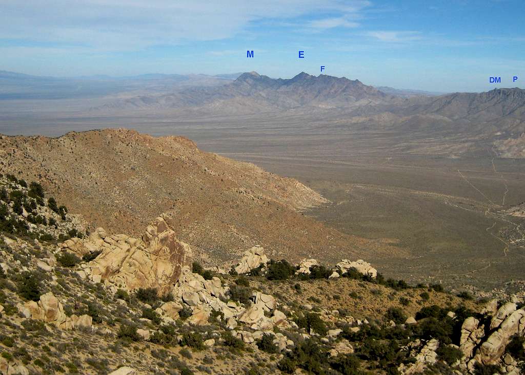 View NE from Granite Peak.