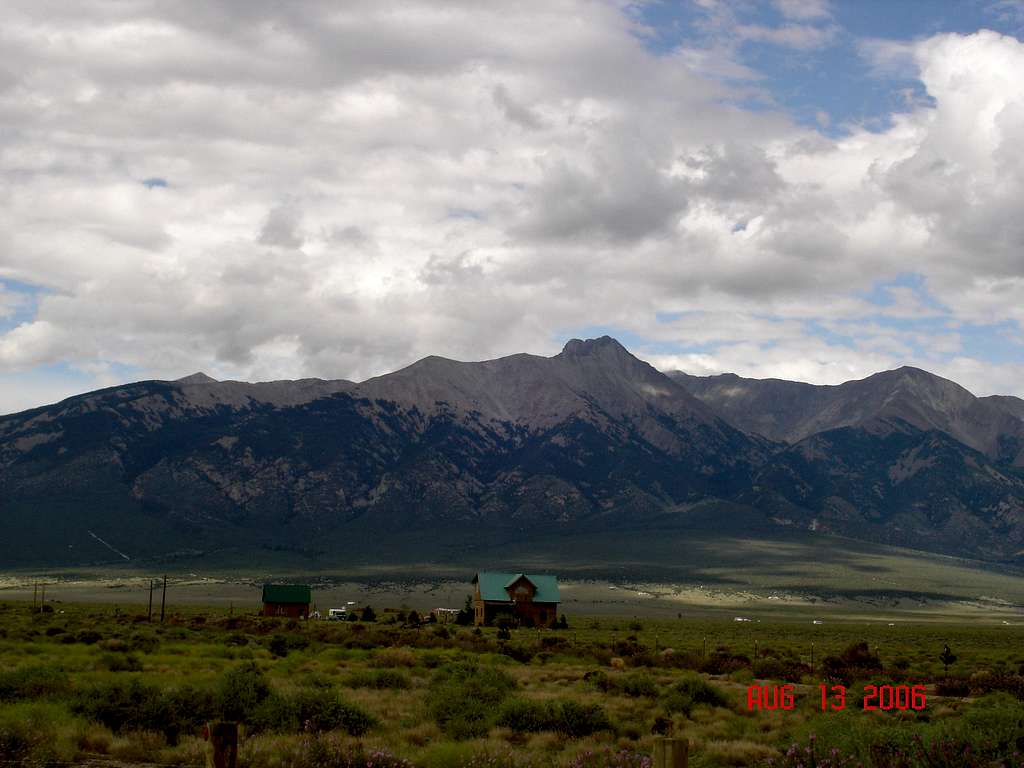 Blanca Peak from Highway 160