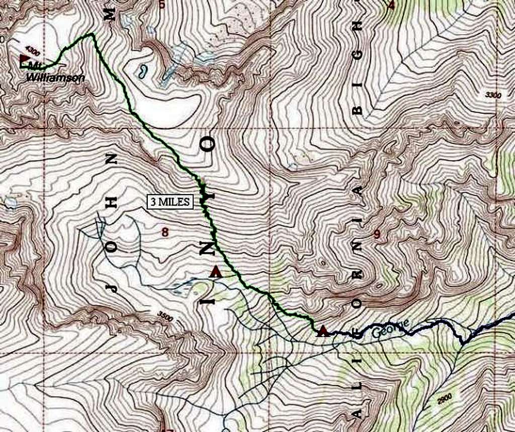Topo Map of Southeast Ridge...