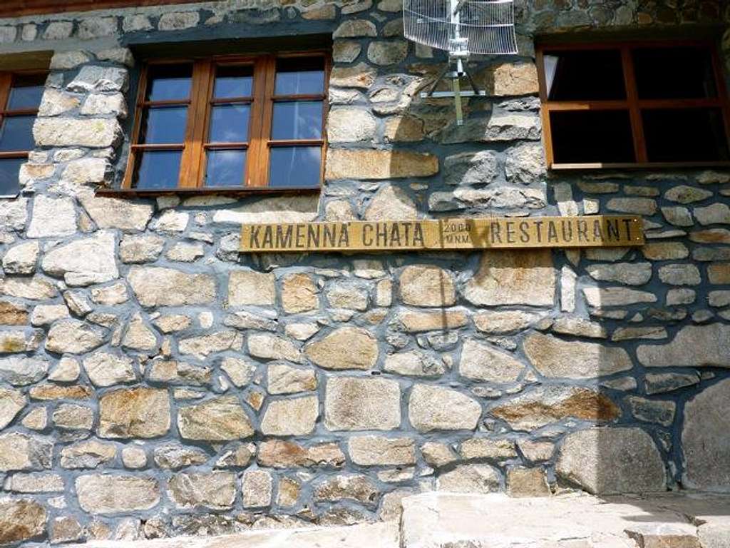 Kamenná chata mountain hut