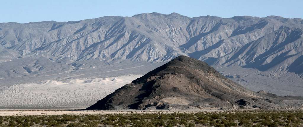 Lake Hill and the Panamint Dunes