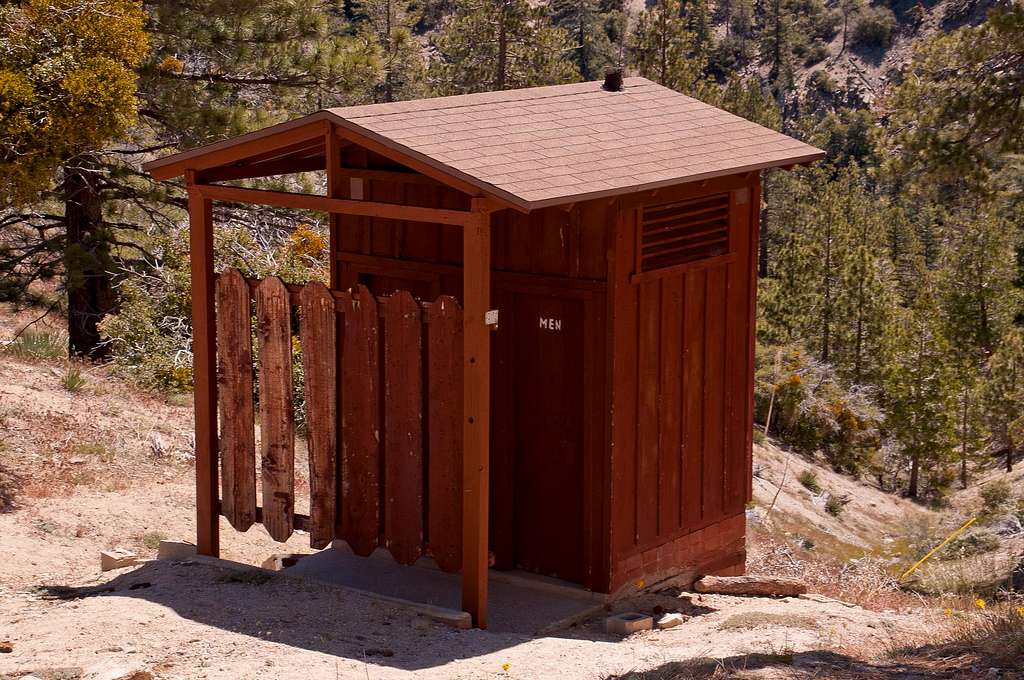 Camp Glenwood Outhouse