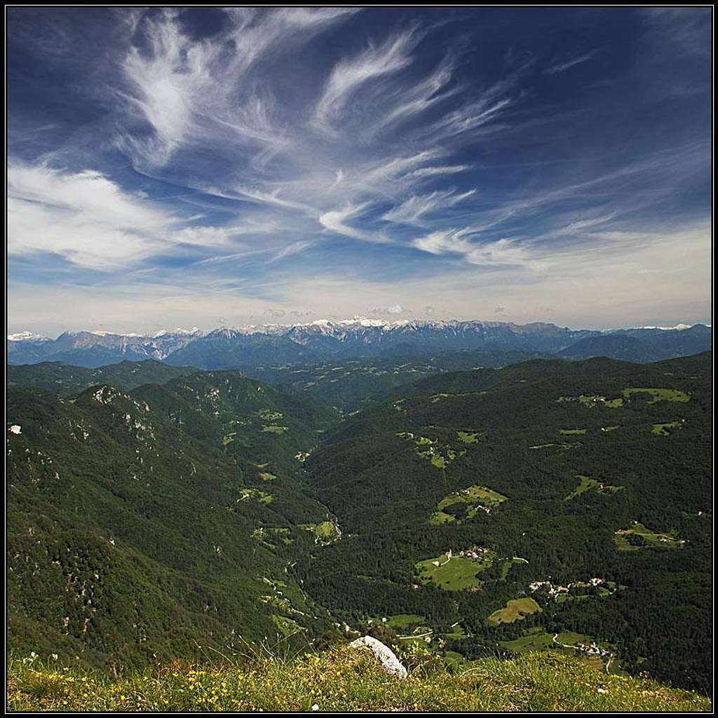 Poldanovec north panorama