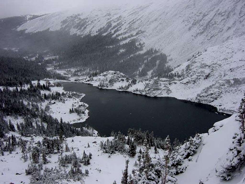Lake Isabelle from the trail...