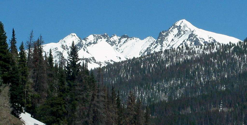 Gore Range Peak