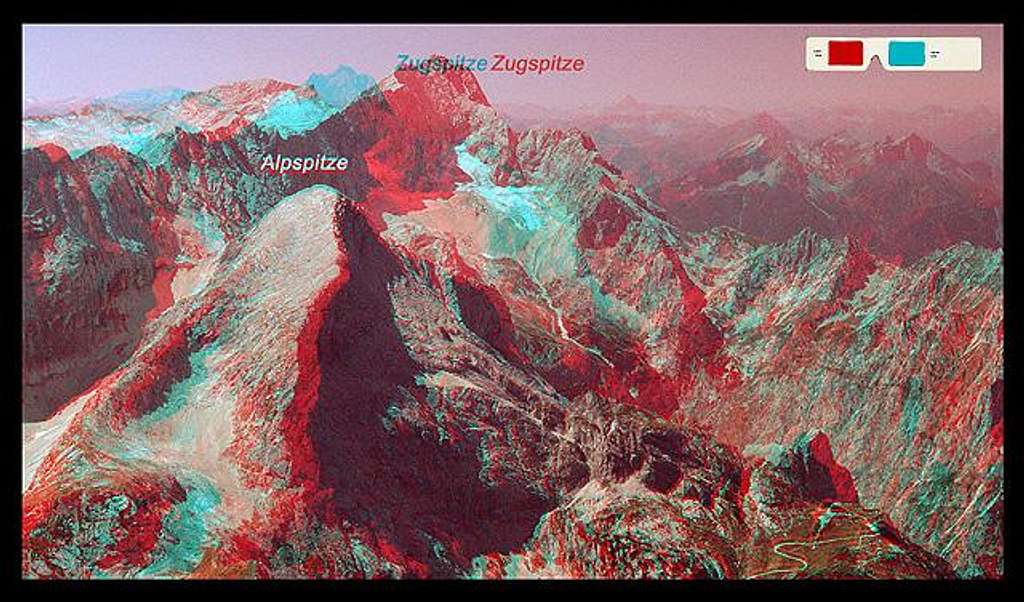 Red-blue-anaglyph 3D-picture...