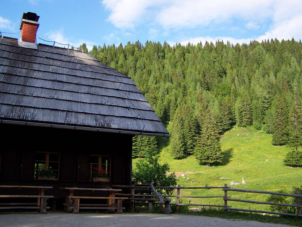 The tourist hut 