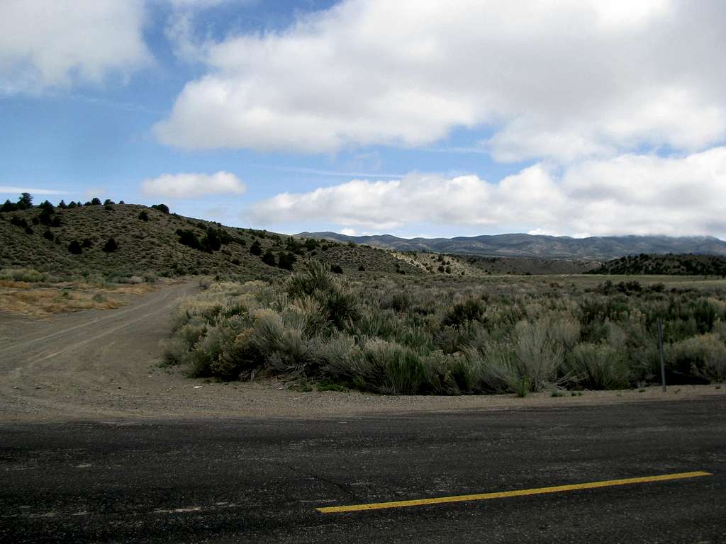 Gravel road off NV 266