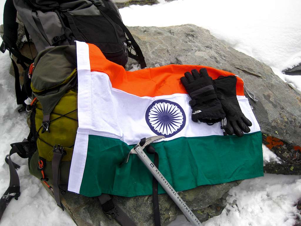 Equipment, with the Tricolour
