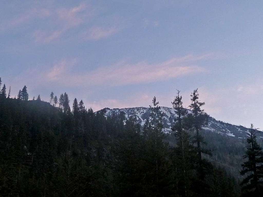 View from Stuart Lake Trailhead