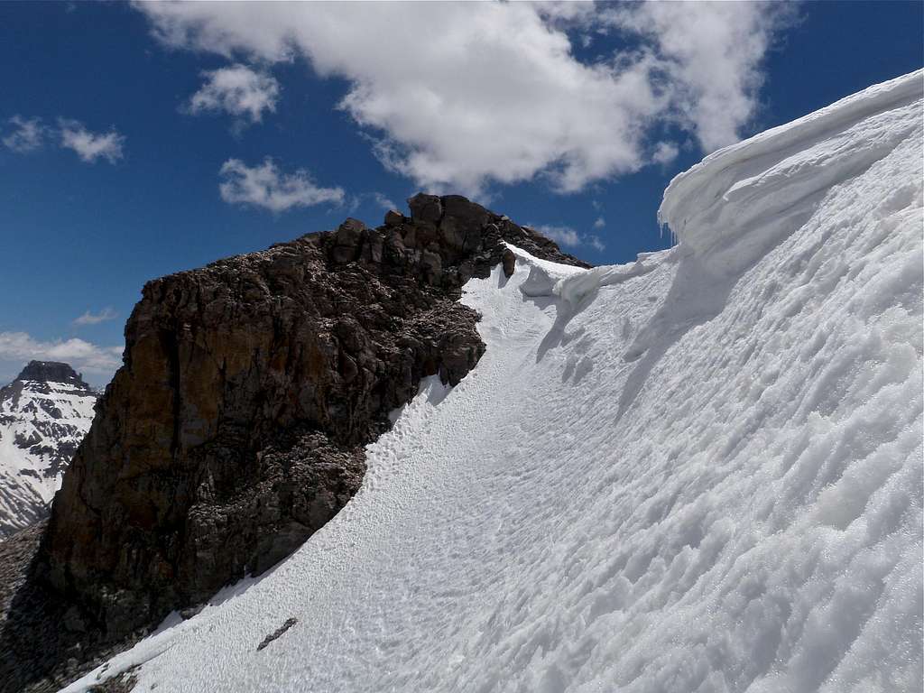 Top of Northwest Couloir