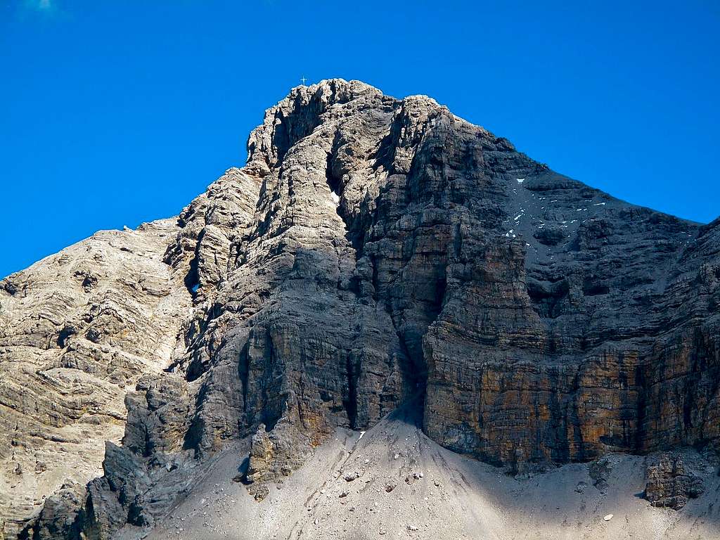 The north flank of the Fanggekarspitze (2640m)