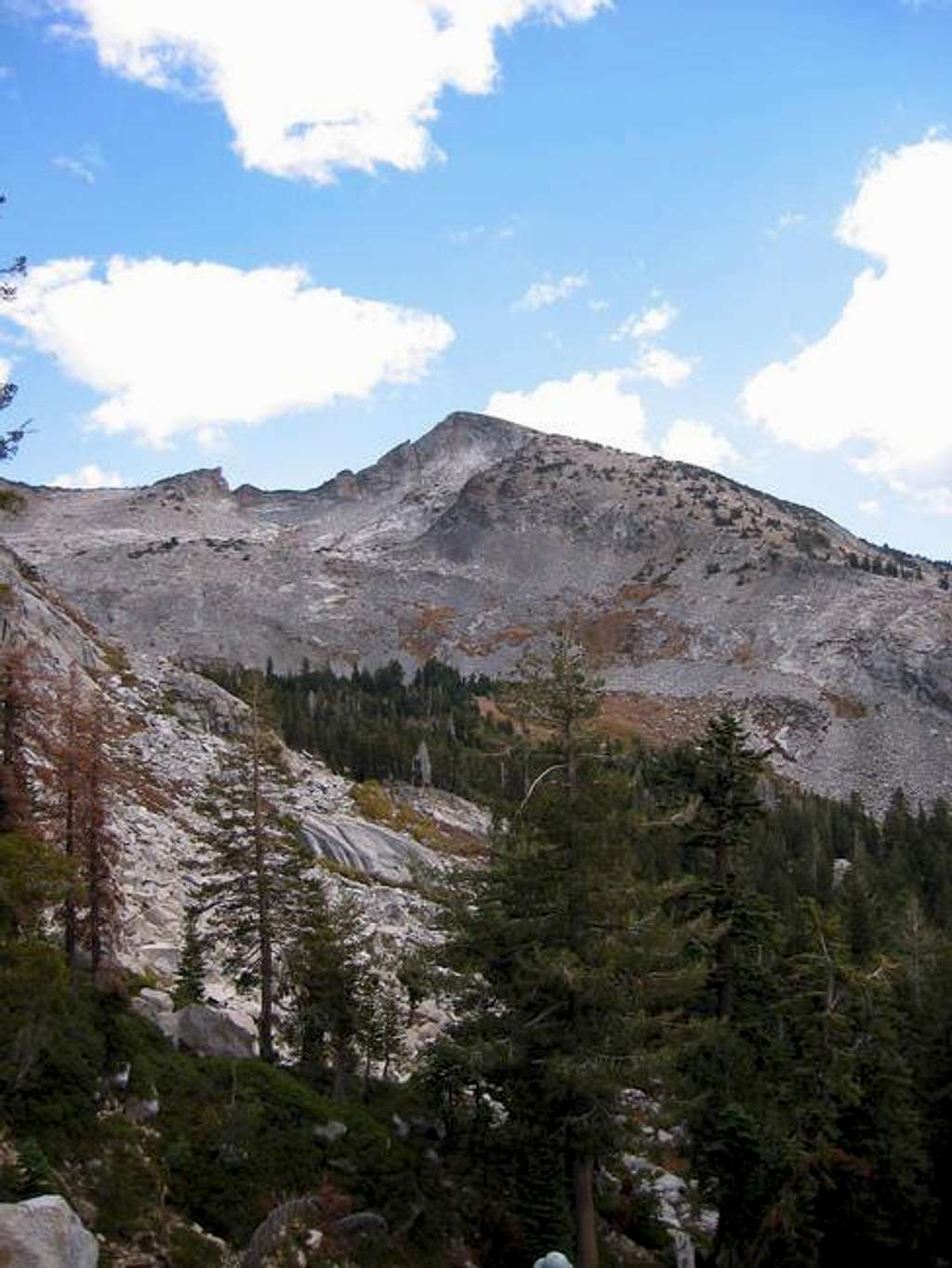 Pyramid Peak from the west....