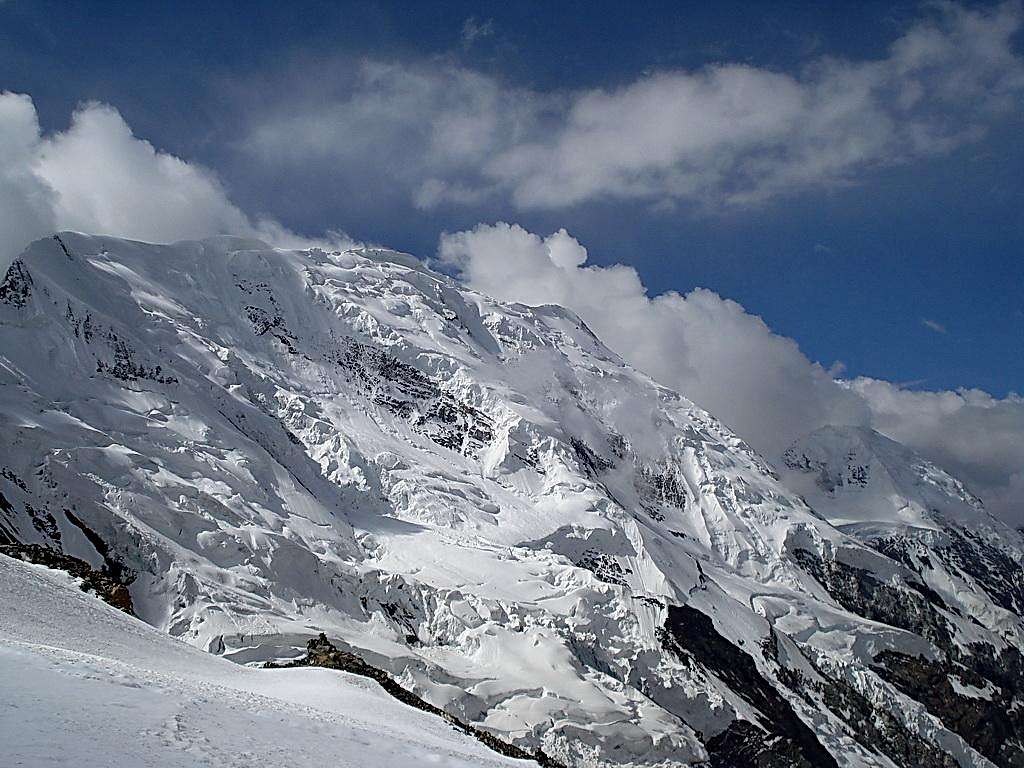 Broad Peak as seen from the top of Gondogoro Pass