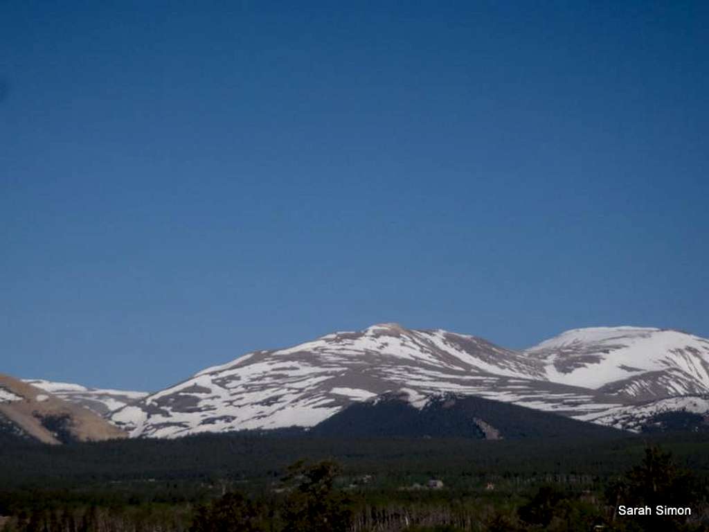 White Ridge from the northeast