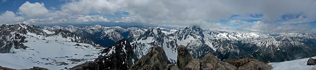 Colchuck Peak Panorama
