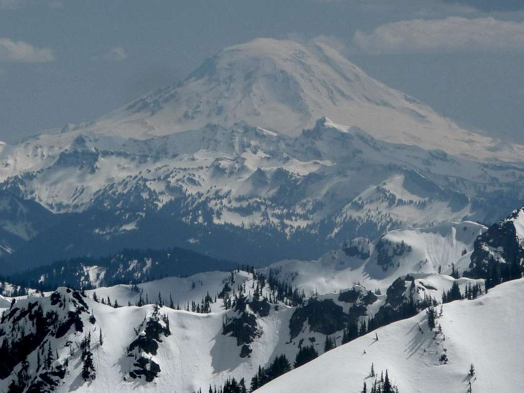 Mt. Adams from Crystal