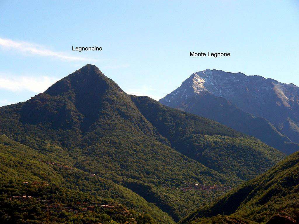 Legnoncino e Legnone