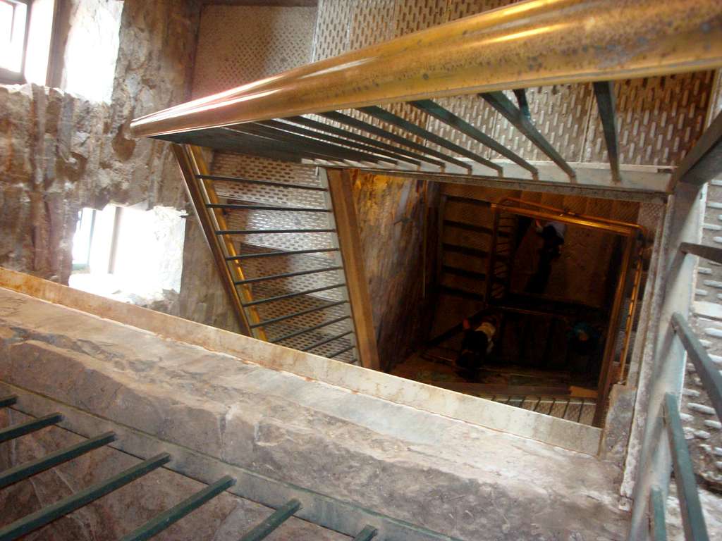 observation tower stairs