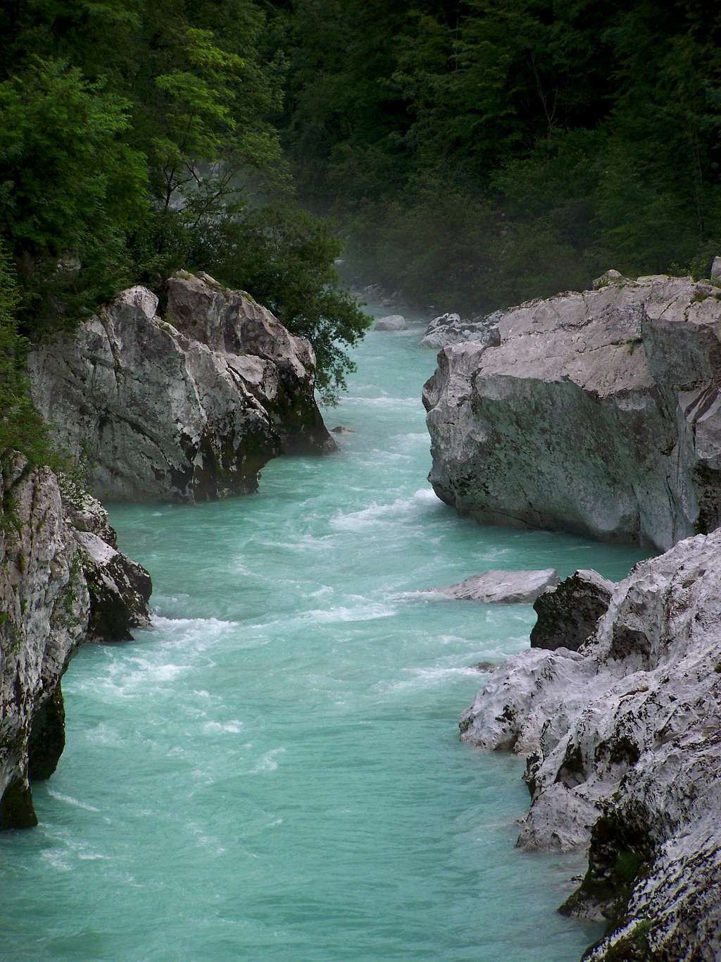 River Soča at Kobarid