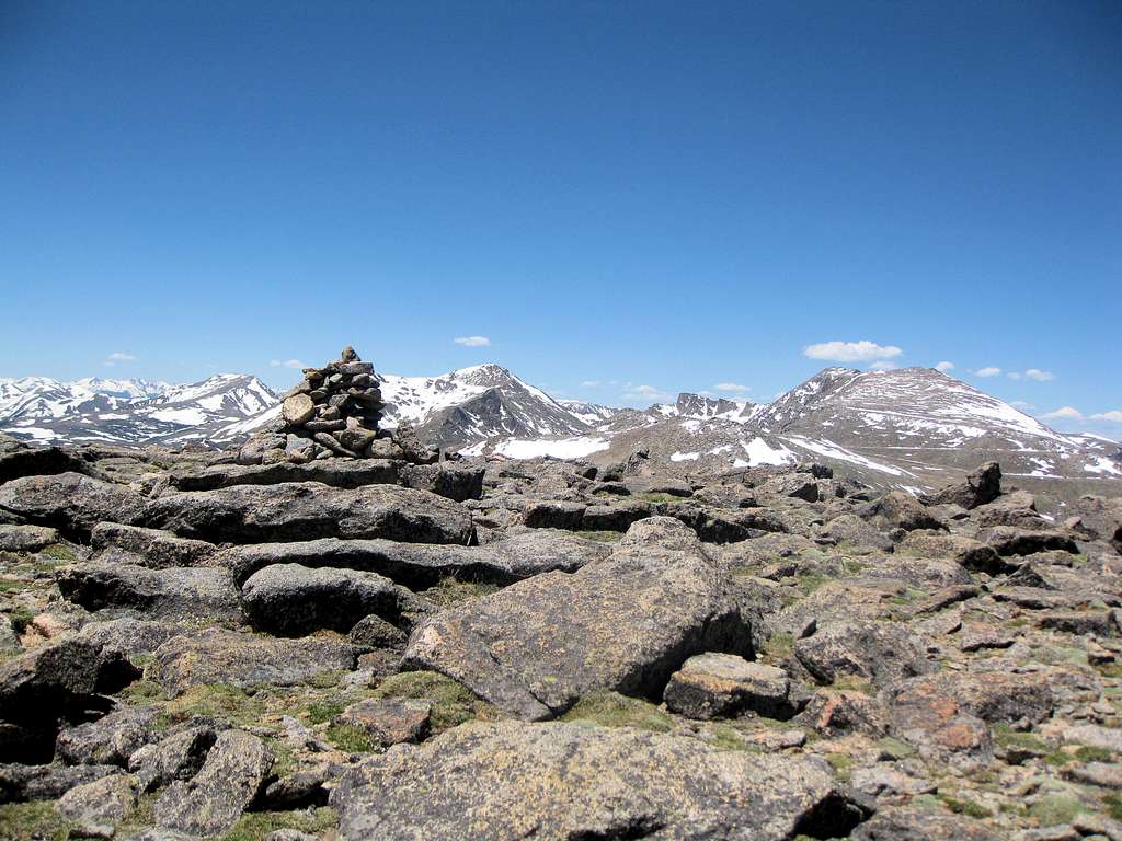 Rosalie Peak Summit Cairn