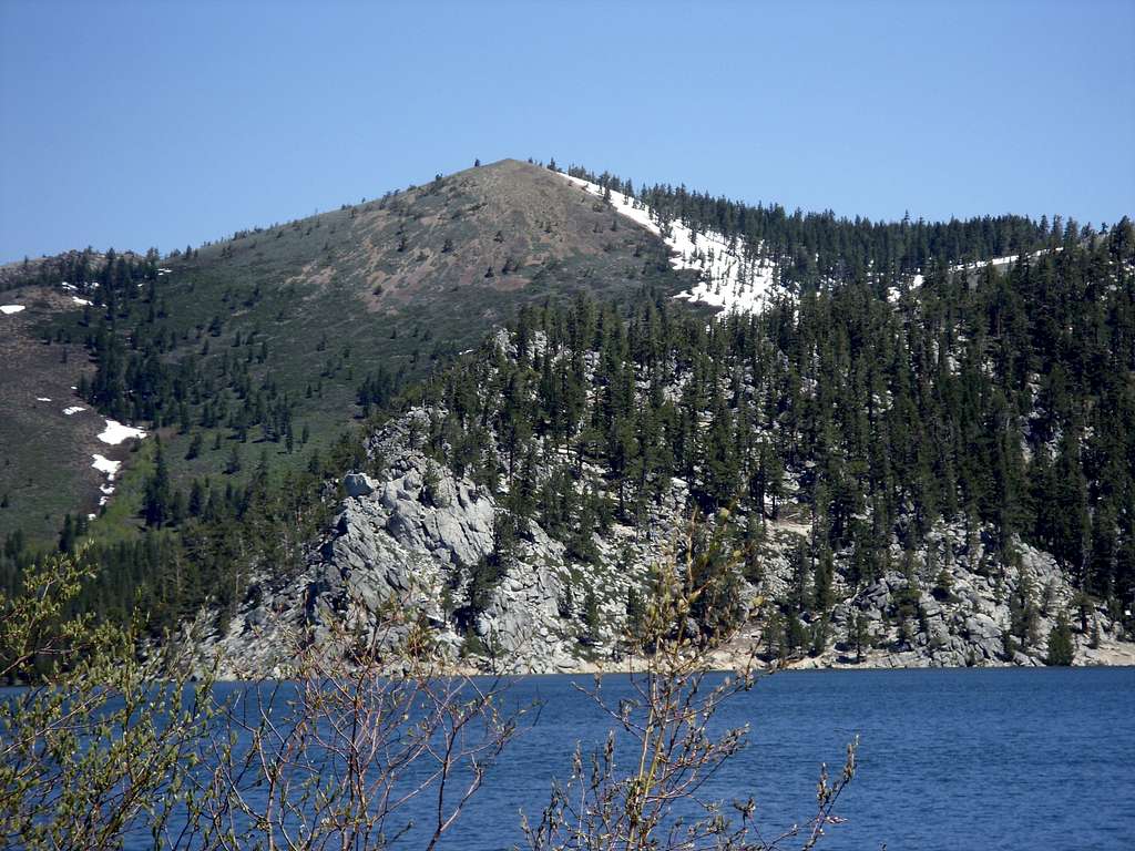 Peak 8855 from Marlette Lake