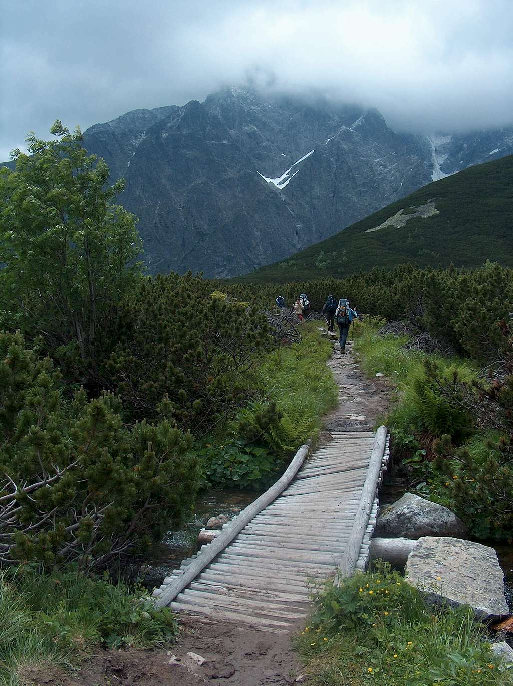 Trail near Biele Pleso