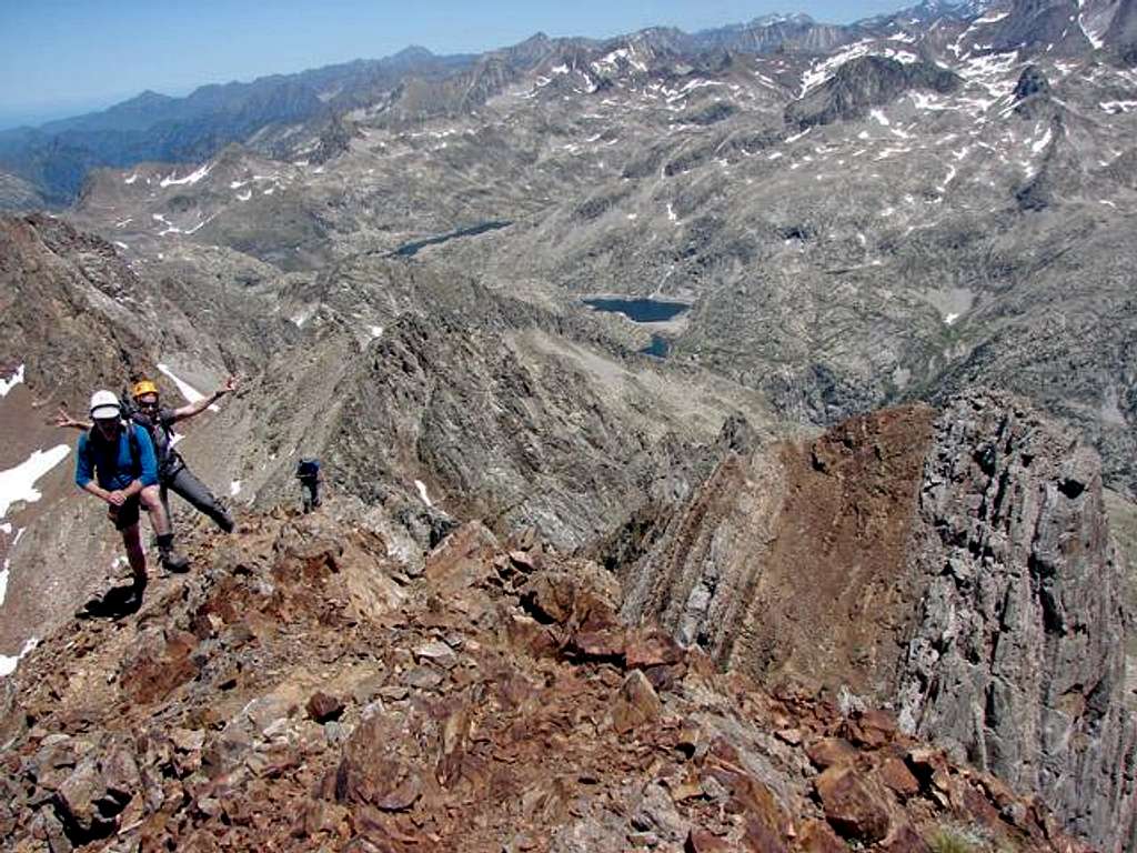 Exit of ridge of Pondiellos