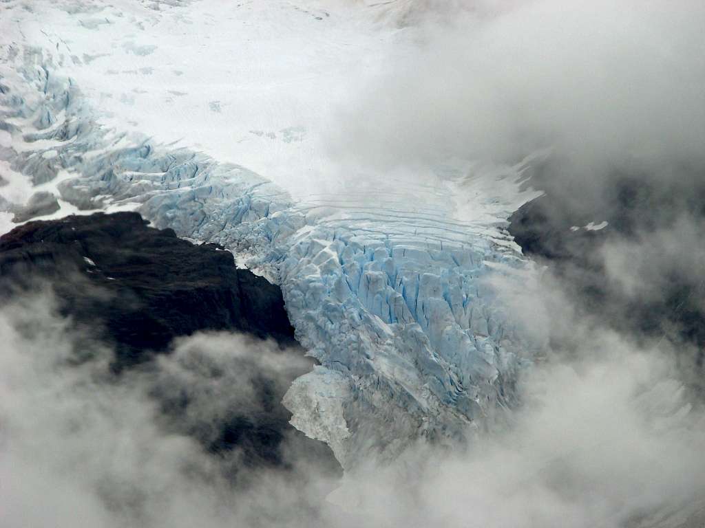 Glacier in Southeast Alaska