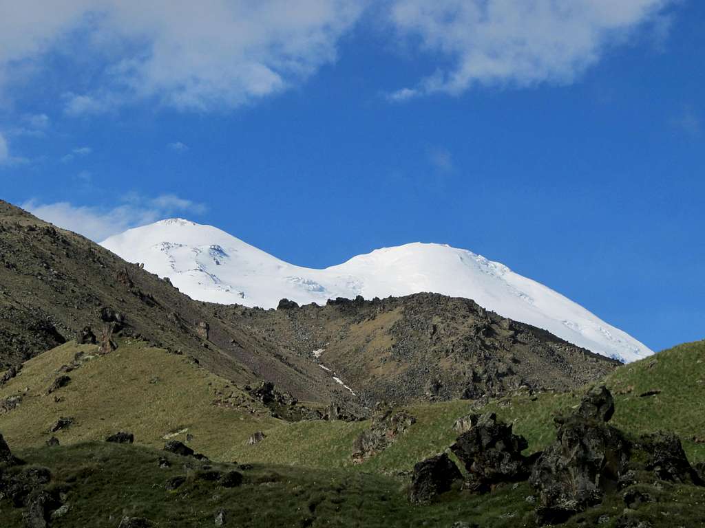 Elbrus from North Base Camp