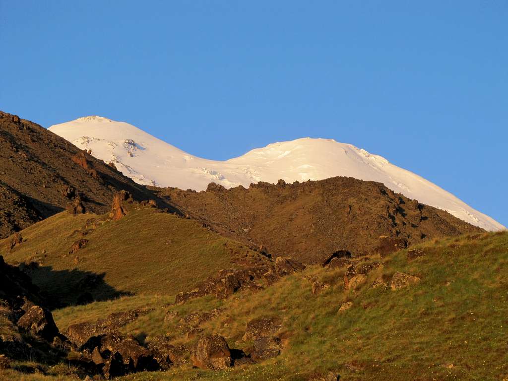 Elbrus from North Base Camp