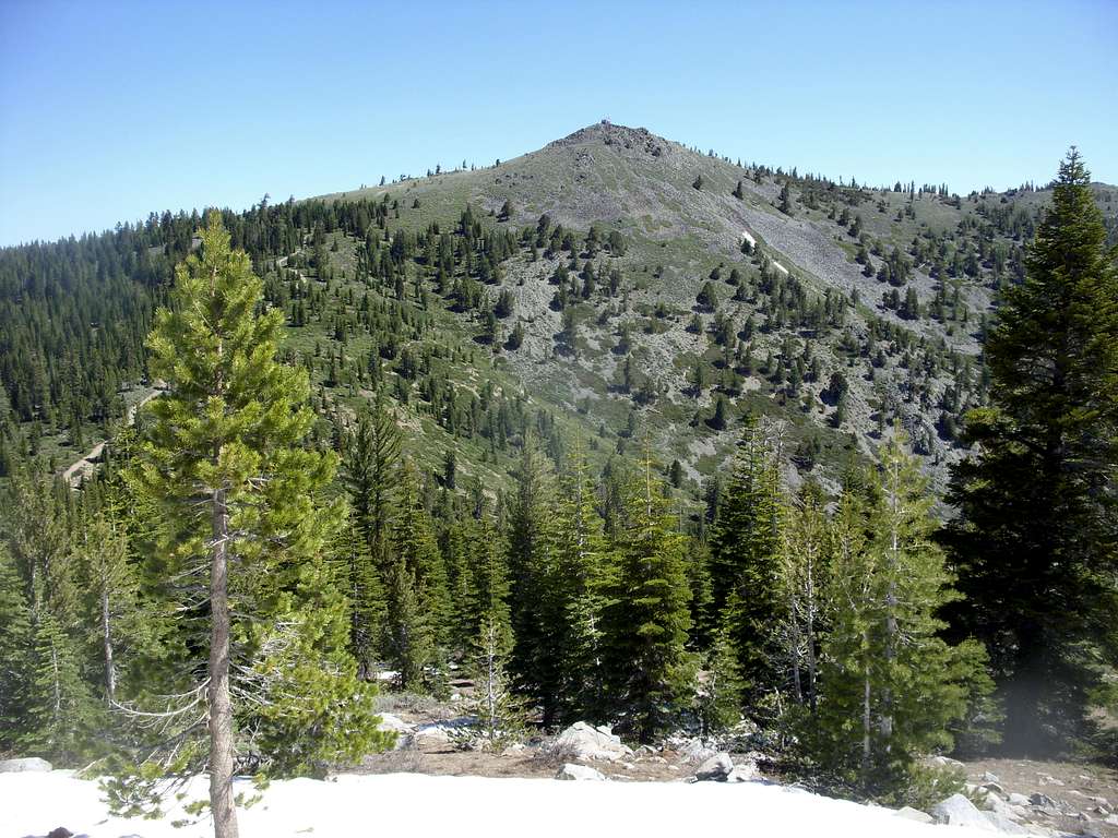 Genoa Peak from the south
