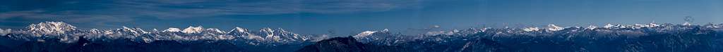 Summit Panorama Monte Gradiccioli