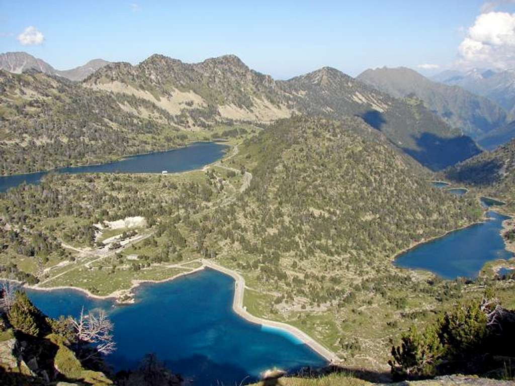 Lacs Aumar, Aubert and Laquettes