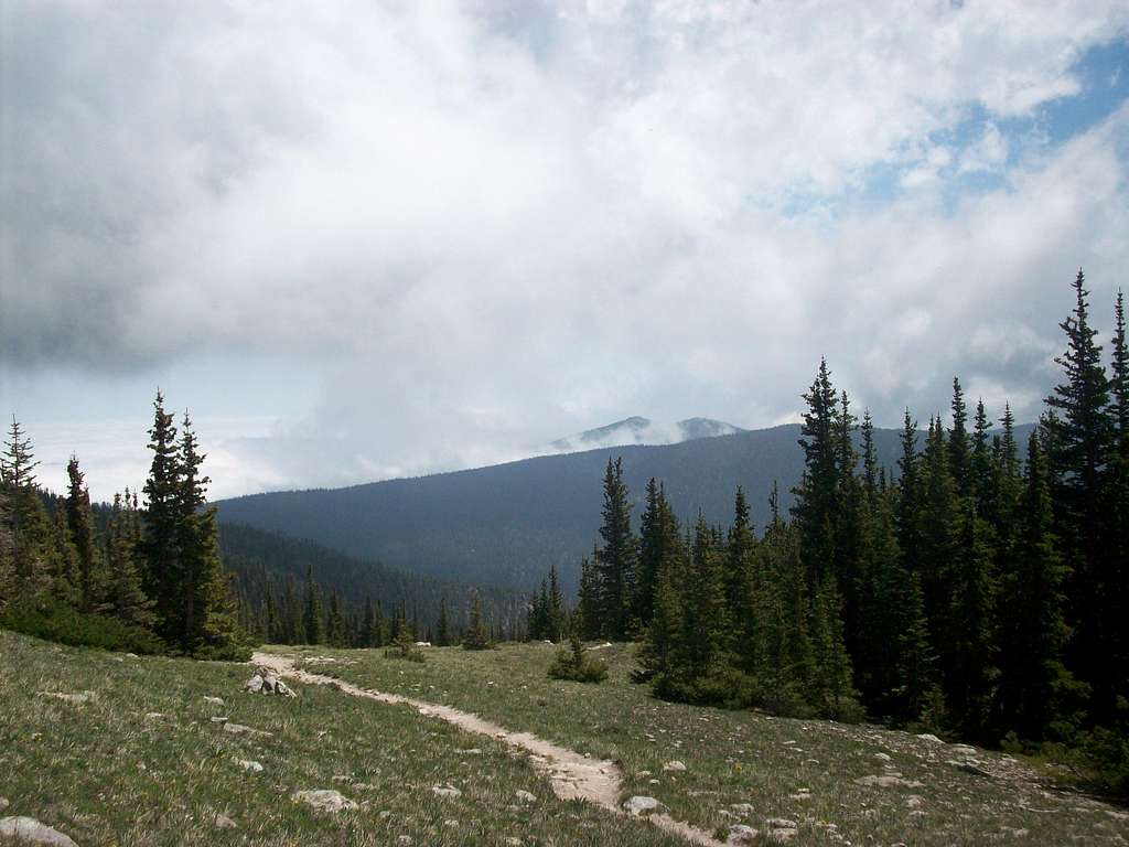 Bulwark Ridge trail and Lookout Mountain
