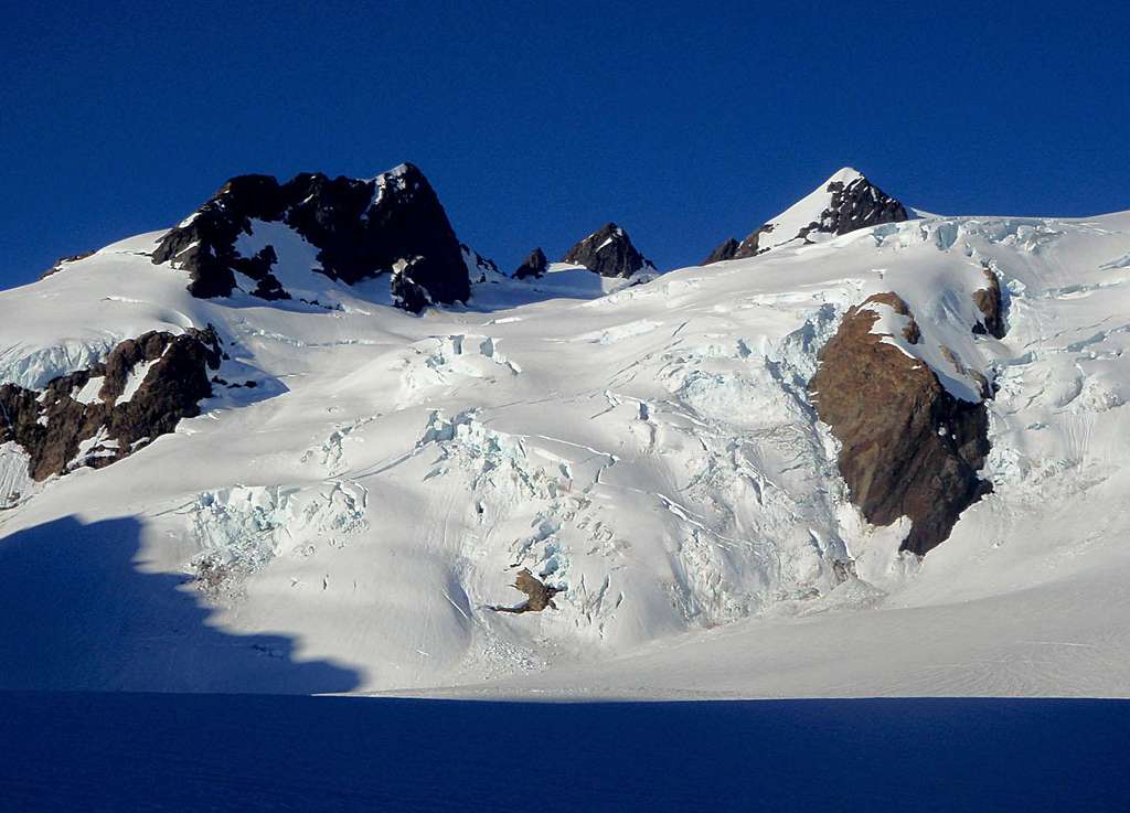 The Blue Glacier Icefall