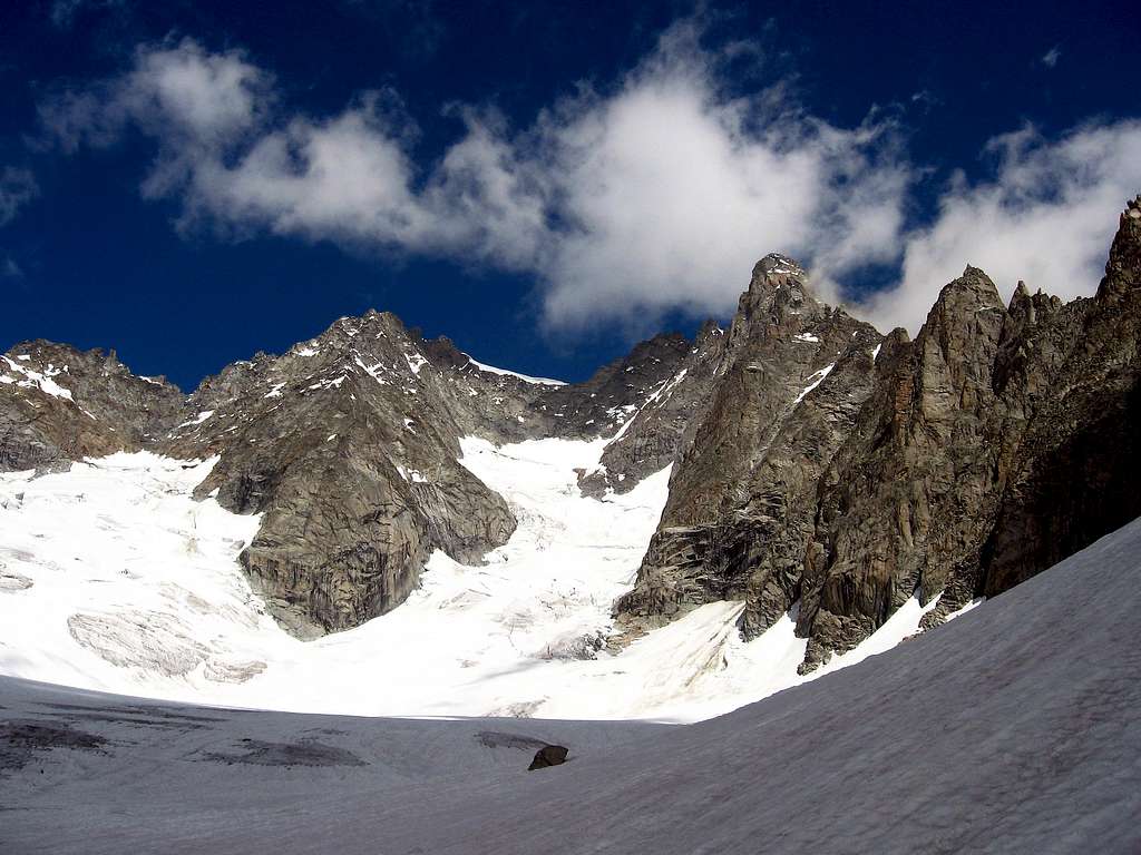 Aiguille de Triolet and...