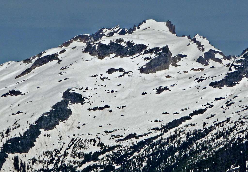 Mount Challenger in July