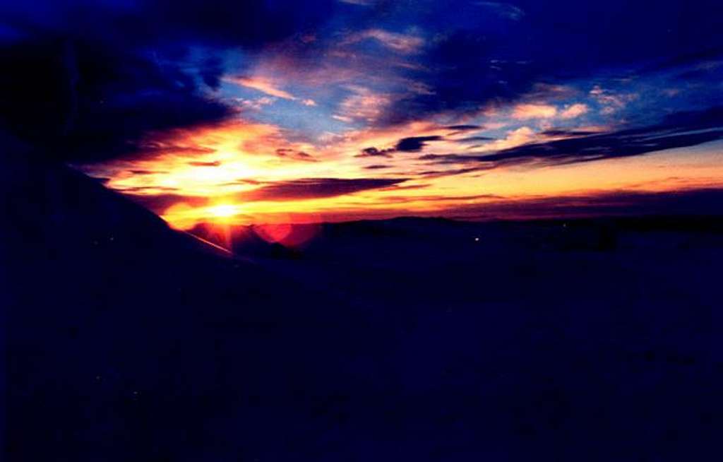 Dawn in Mount Kosciusko...