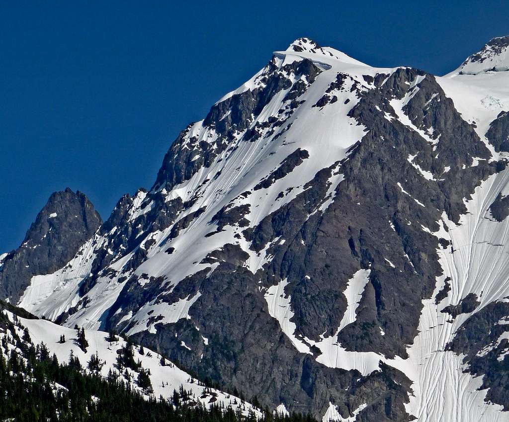 Mount Shuksan's North Ridge