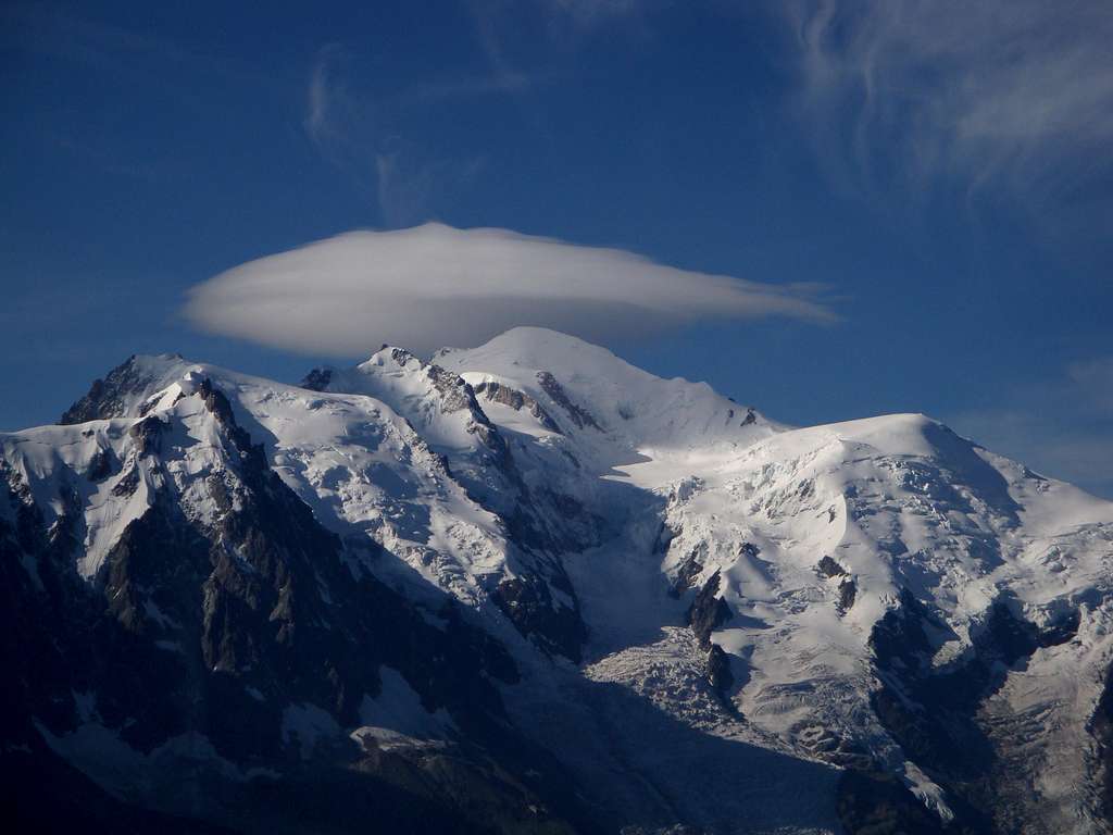UFO on Mont  Blanc?