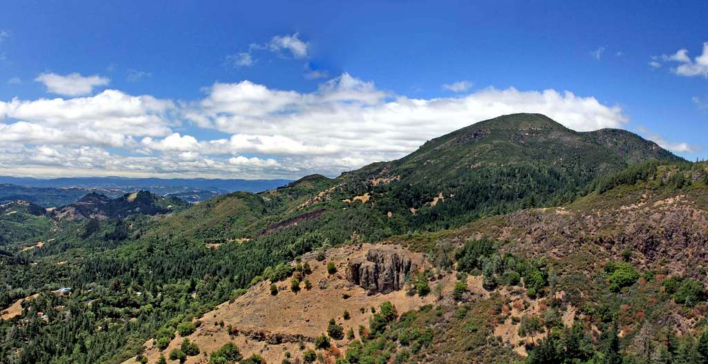 Mt. St. Helena from Table Rock