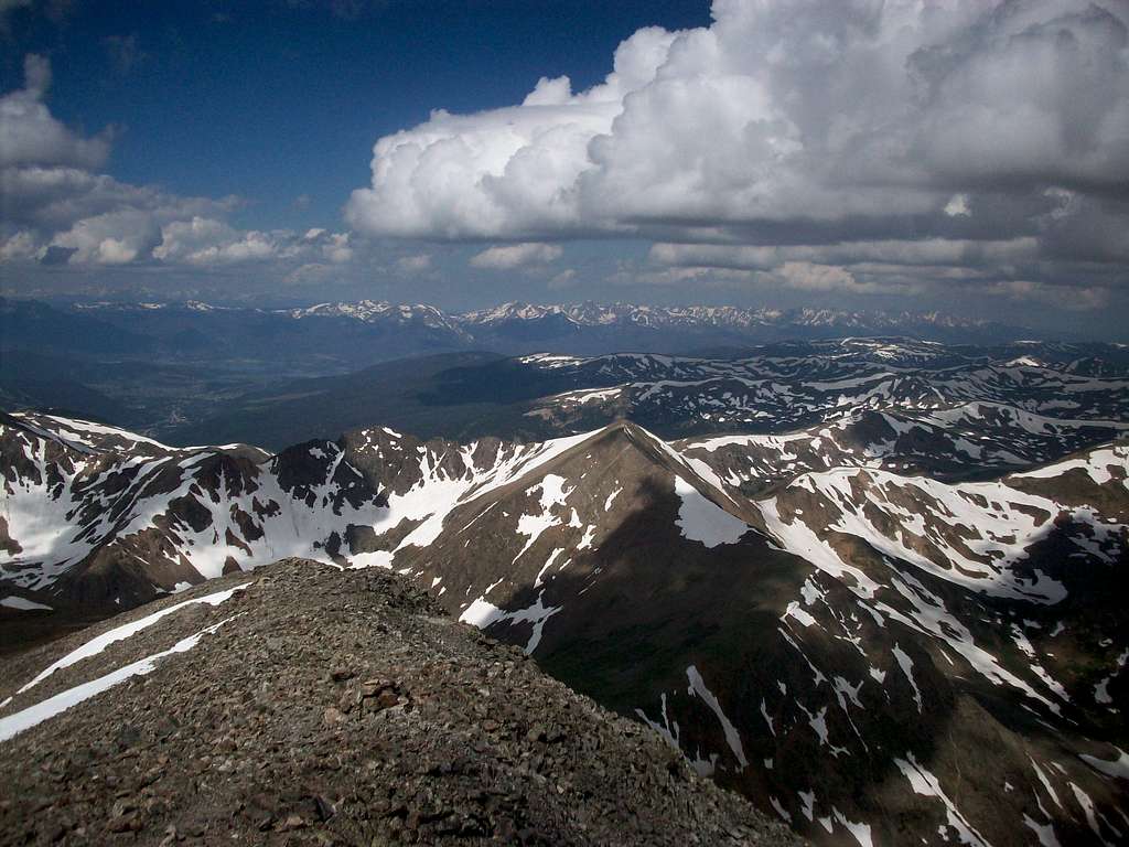 Grizzly Peak and the Gore Range
