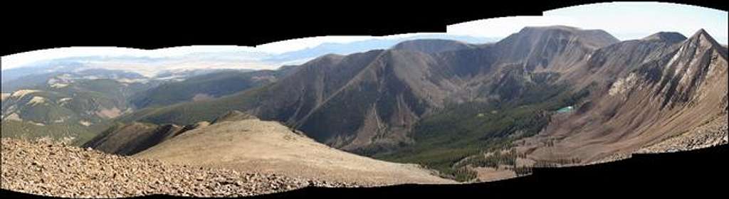 Red Mountain summit panorama